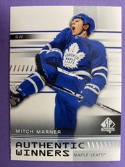 2019-20 SP Authentic Winners #AW-MM Mitch Marner Toronto Maple Leafs